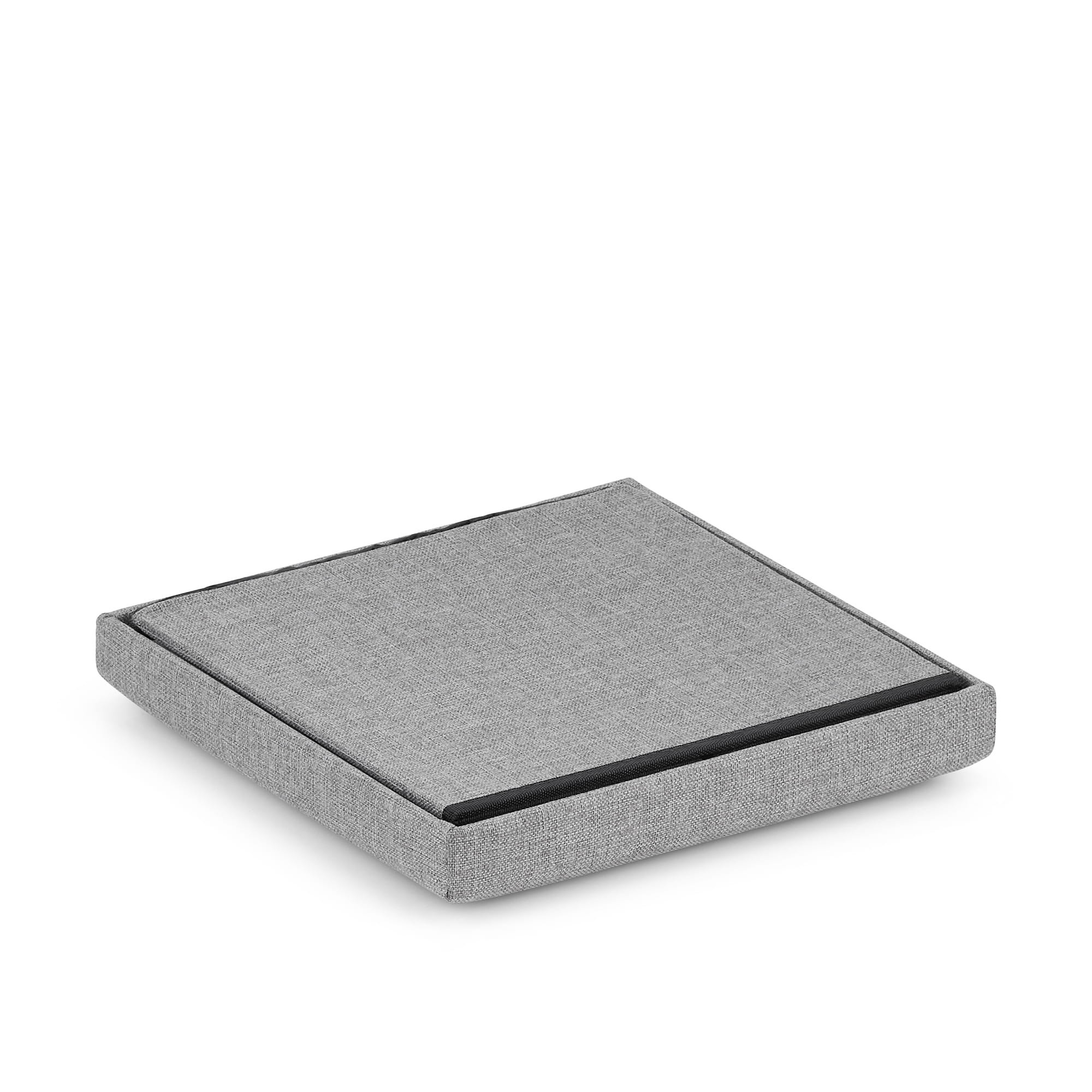Pufa Składana MEBLIVA Topel 31 x 30 x 31 cm - Szara