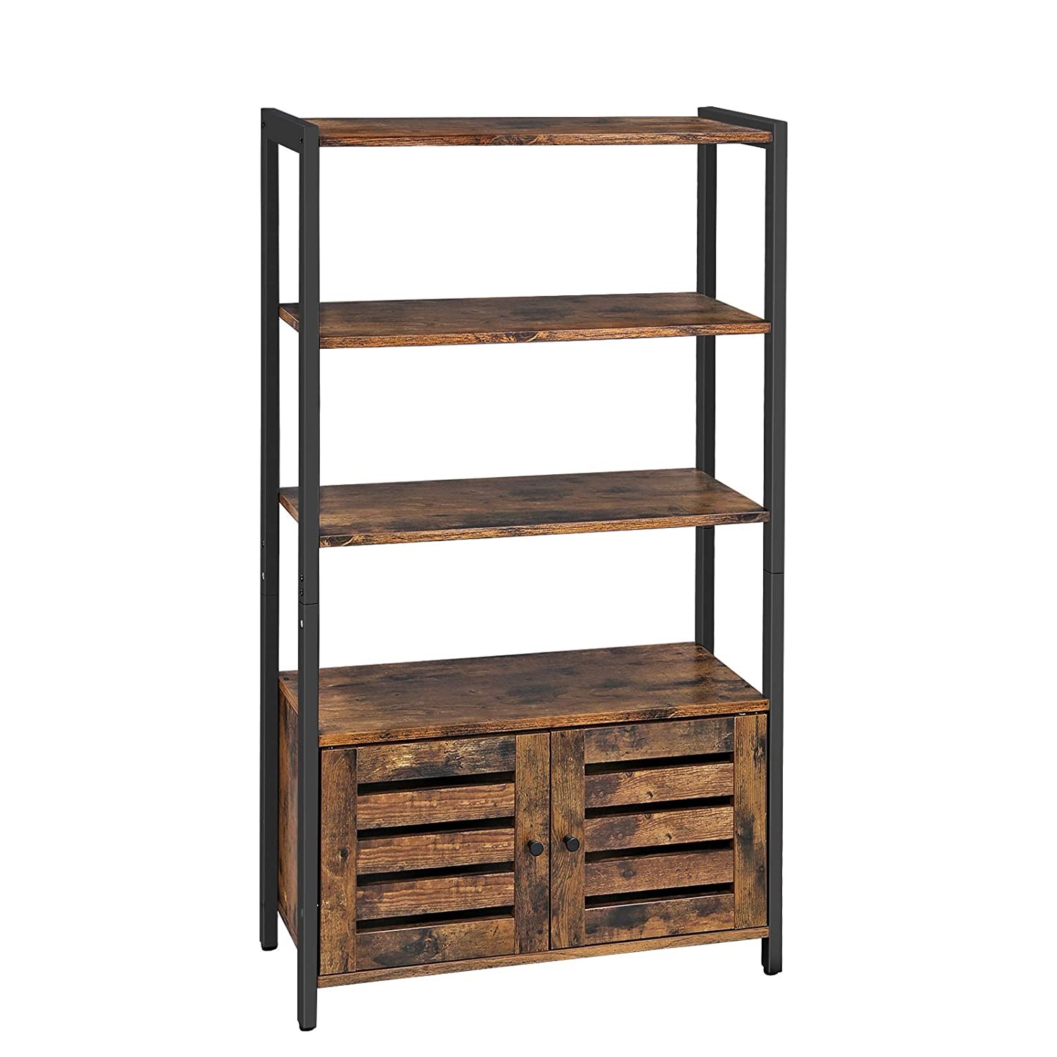 Szafa Regal MEBLIVA Mino Rustykalny Brąz 70 x 30 x 121.5 cm