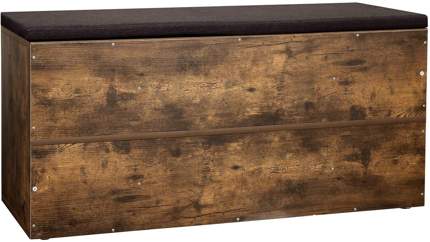 Szafka Na Buty MEBLIVA Sudi Rustykalny Brąz 104 x 30 x 48 cm