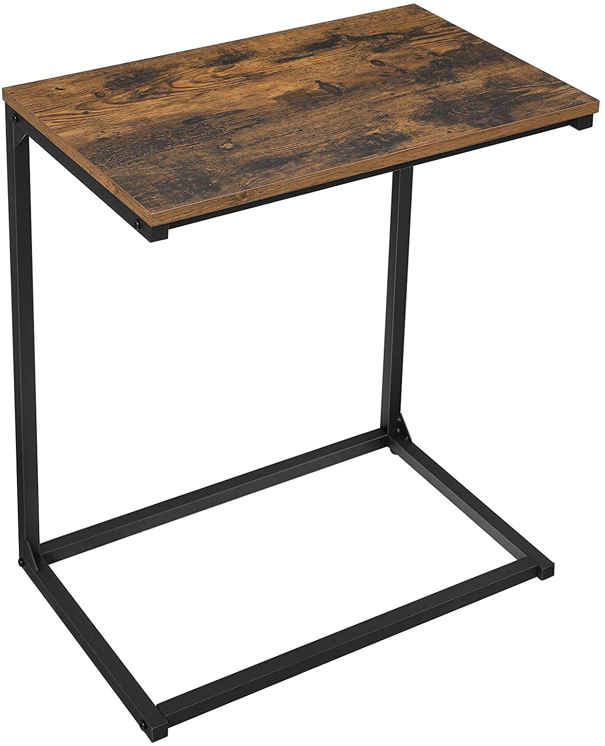 Stolik Boczny MEBLIVA Nake Rustykalny Brąz 55 x 35 x 66 cm