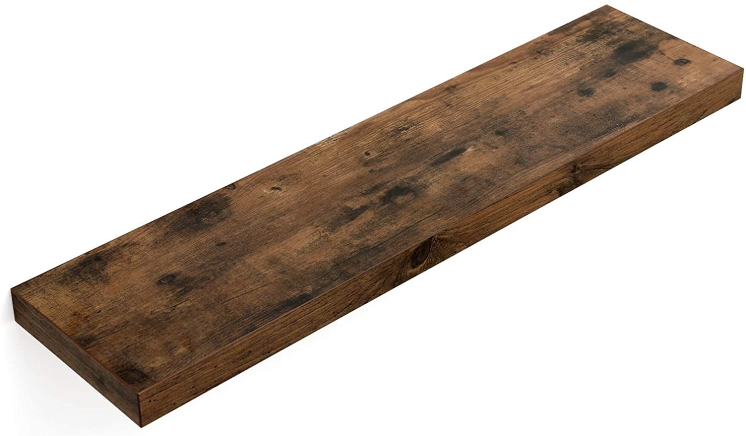 Półka Ścienna Rustykalny Brąz MEBLIVA Clip 80 x 20 x 3.8 cm