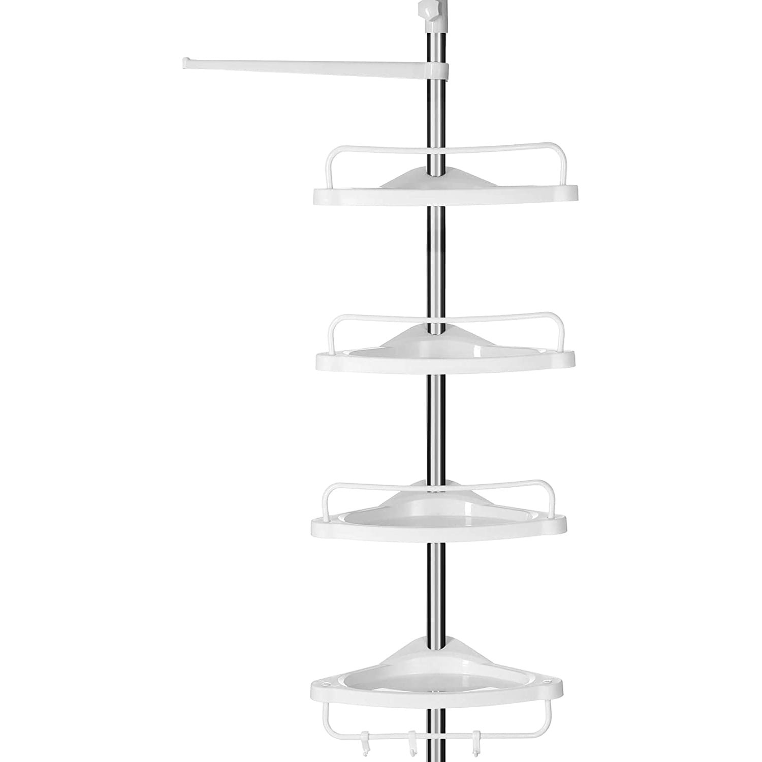 Szafka Łazienkowa MEBLIVA Mudil Stal Nierdzewna 89 x 28 x 8 cm - Biała