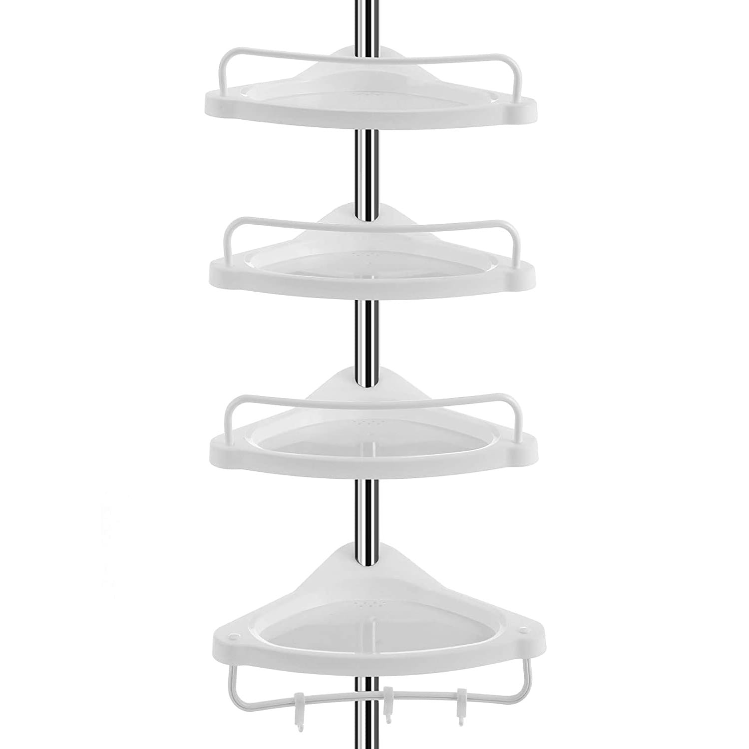 Szafka Łazienkowa MEBLIVA Mudil Stal Nierdzewna 89 x 28 x 8 cm - Biała