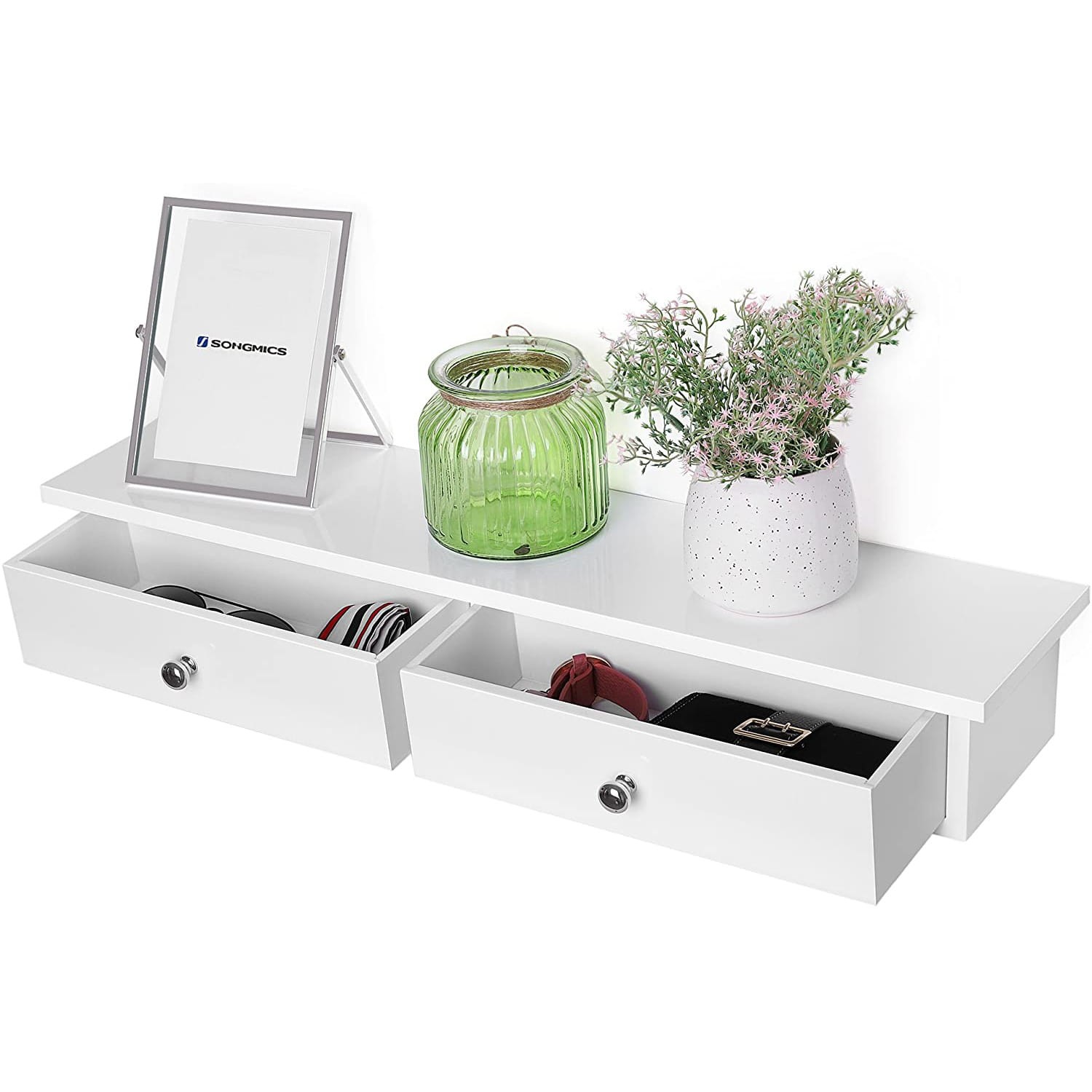 Szafa Wisząca MEBLIVA Point MDF 65 x 15 x 10 cm - Biała