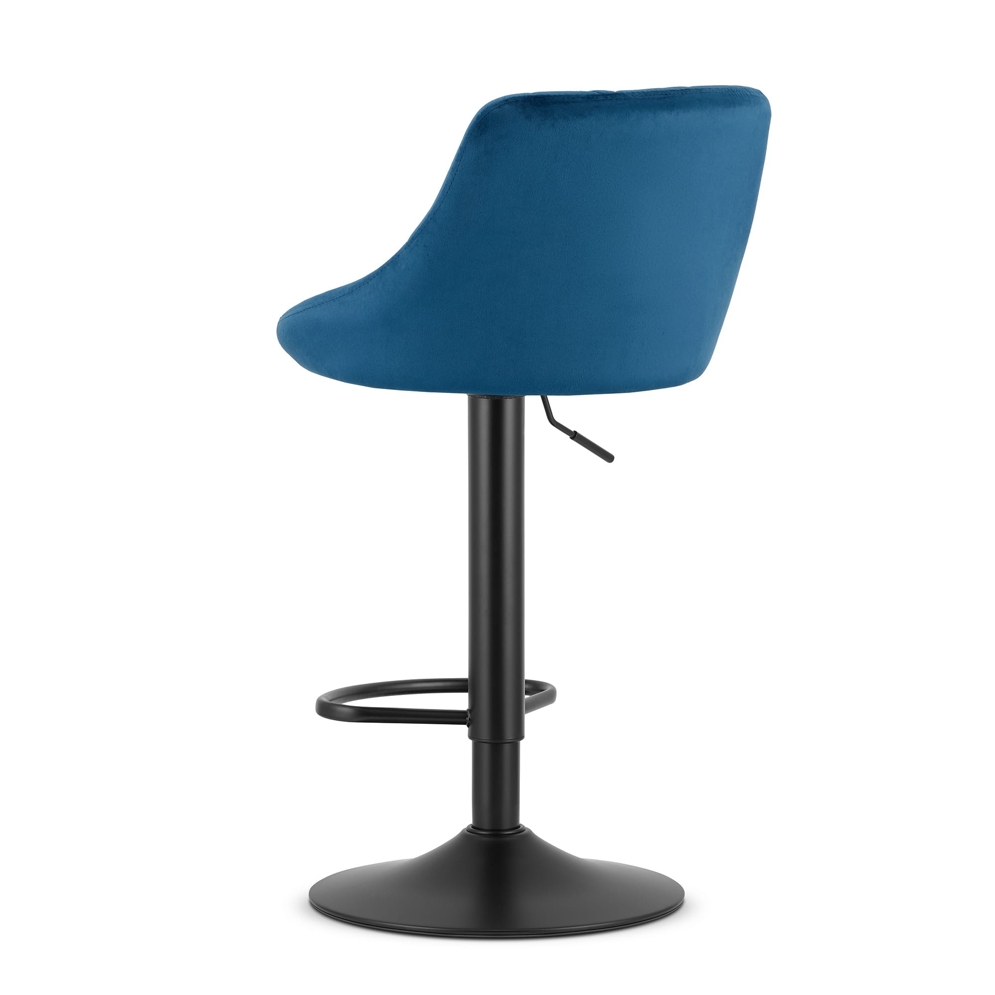 Hoker Kast Aksamit Granatowy Czarna Baza 45.5 x 49 cm