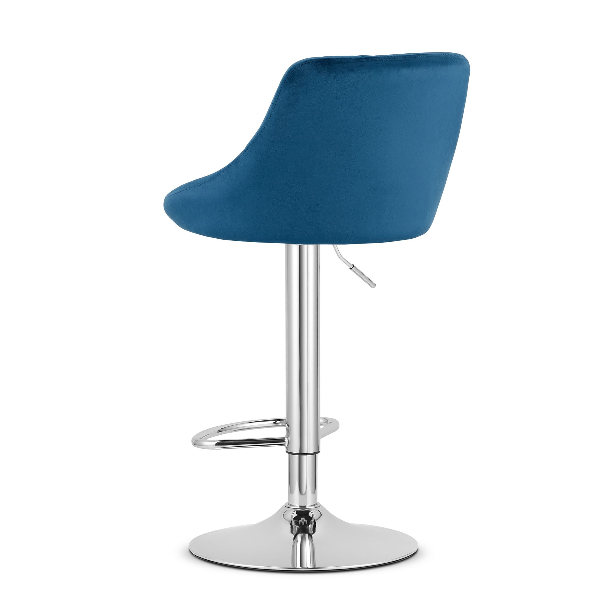Hoker Kast Aksamit Baza Chrom 45.5 x 49 cm - Granatowy
