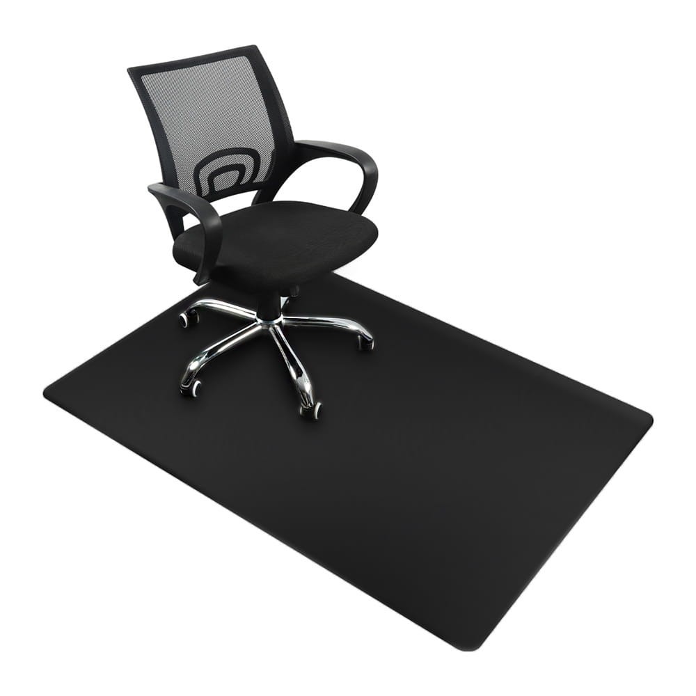 Mata Ochronna Pod Fotel SELLTEO Padova 140 x 100 cm - Czarna