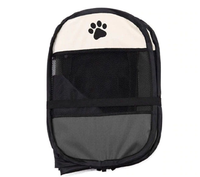 Kojec Dla Psa Kota Składany ZOOJOY 91 x 91 x 58 cm - Szary