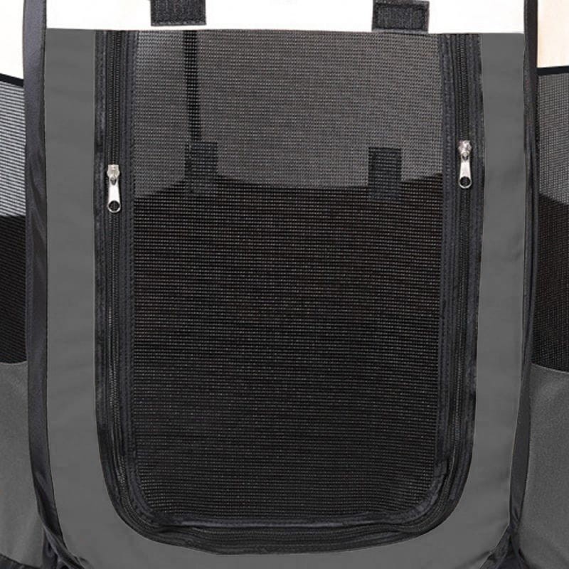 Kojec Dla Psa Kota Składany ZOOJOY 91 x 91 x 58 cm - Szary