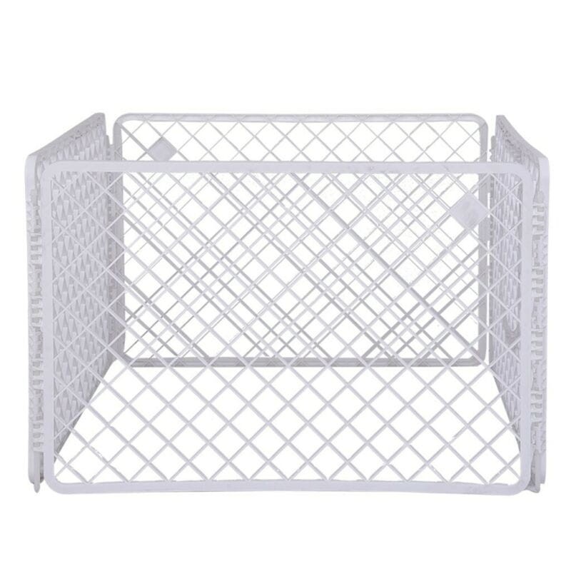 Zagroda Dla Psa Ogrodowa Metalowa 91 x 91 x 60 cm - Biała
