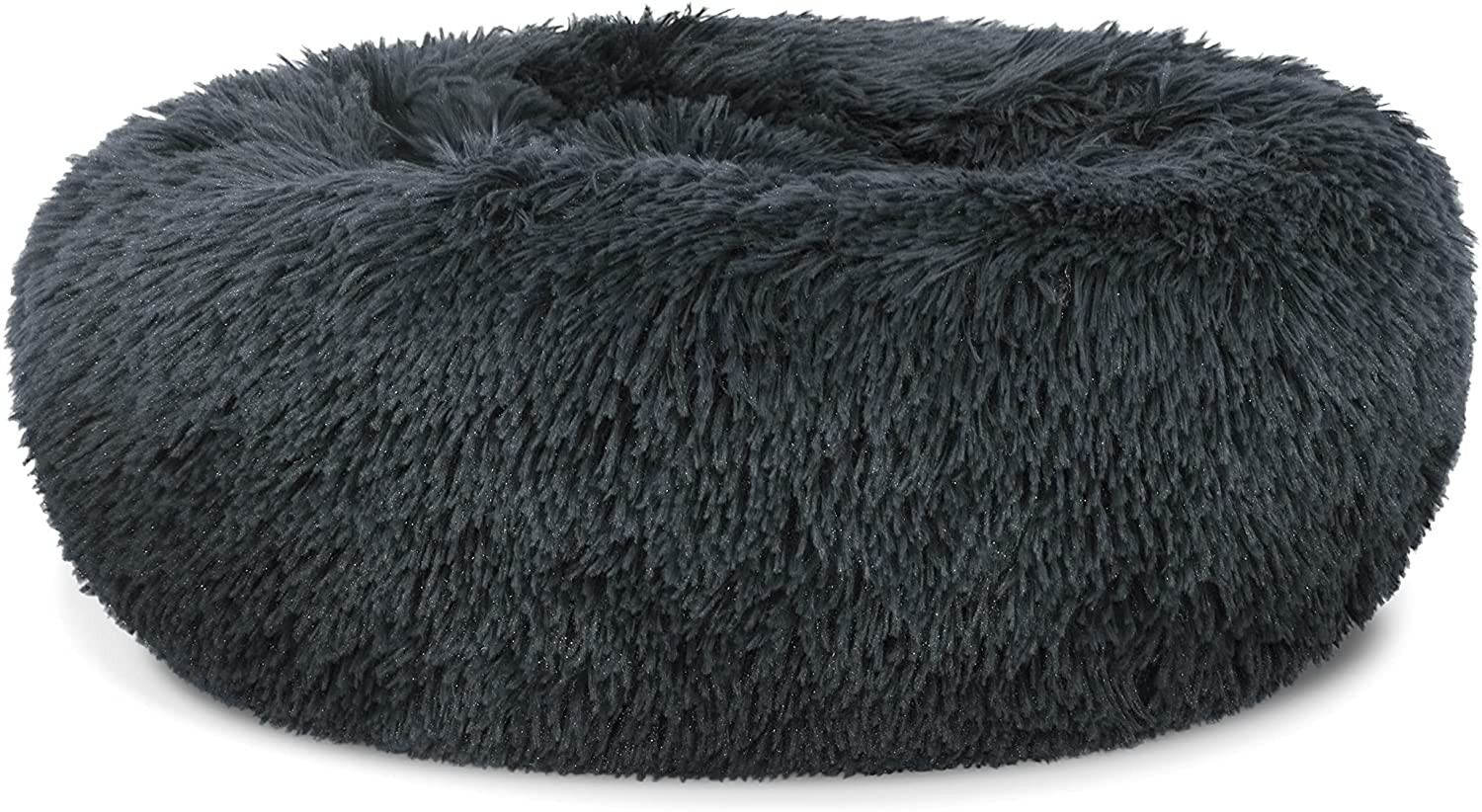 Legowisko Pluszowe Dla Psa Kota ZOOJOY Ciemnoszare 40 cm