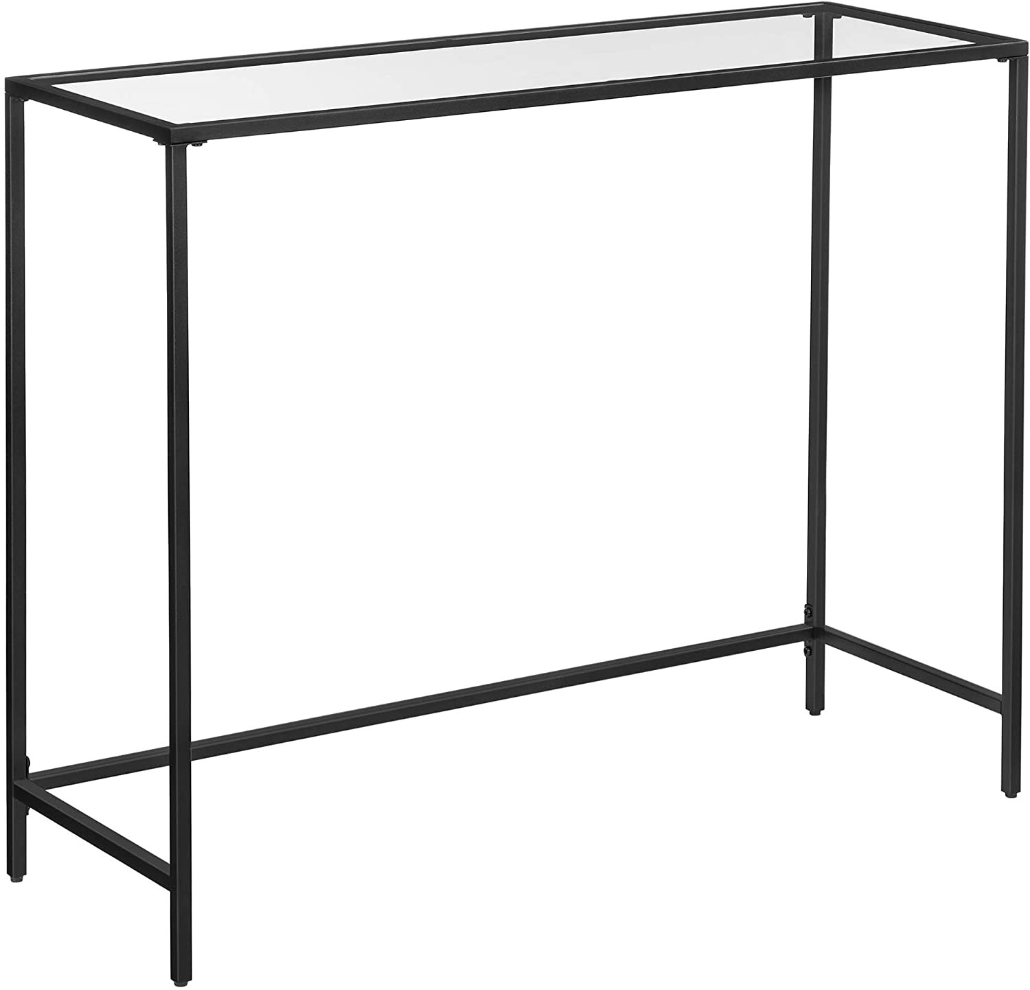 Konsola Metalowa 100 x 35 x 80 cm - Czarna