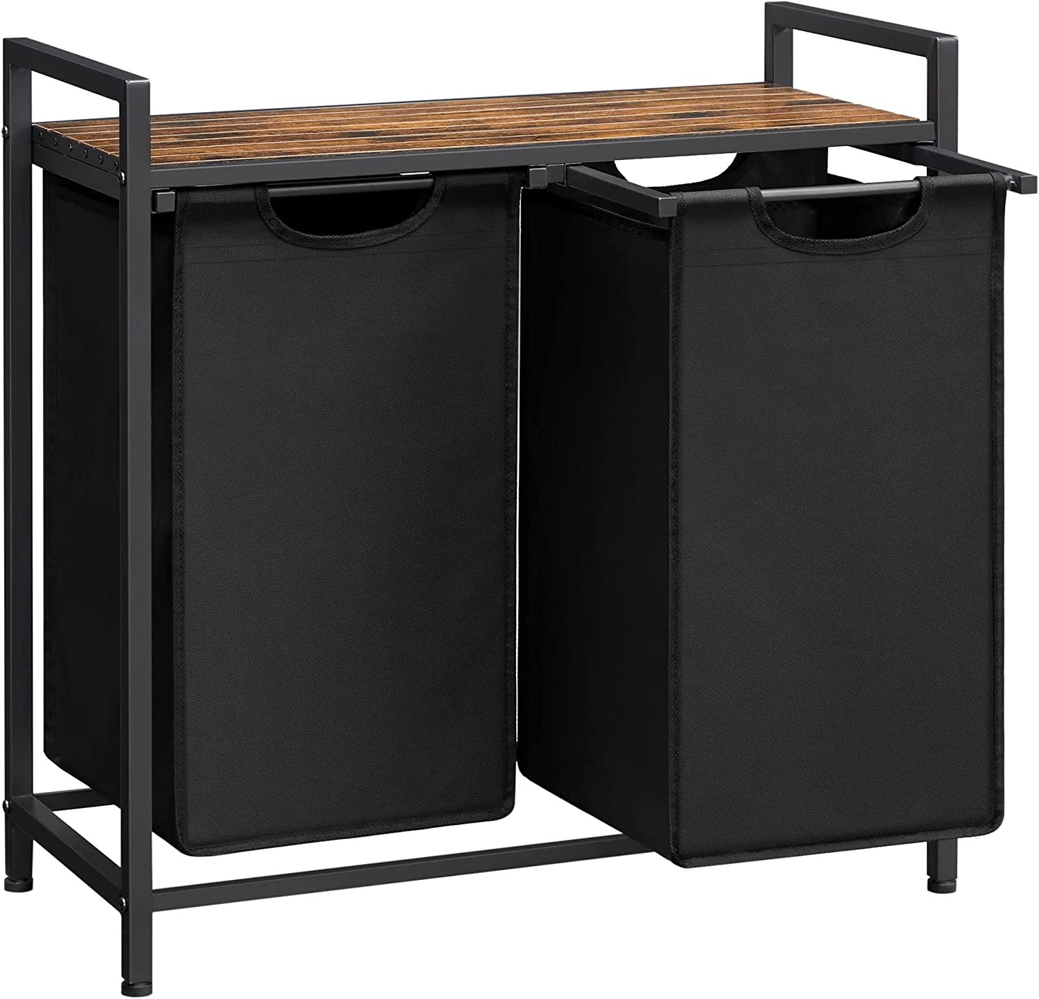 Szafka Łazienkowa MEBLIVA Viterbo Blat MDF Rustykalny Brąz 73 x 33 x 72 cm