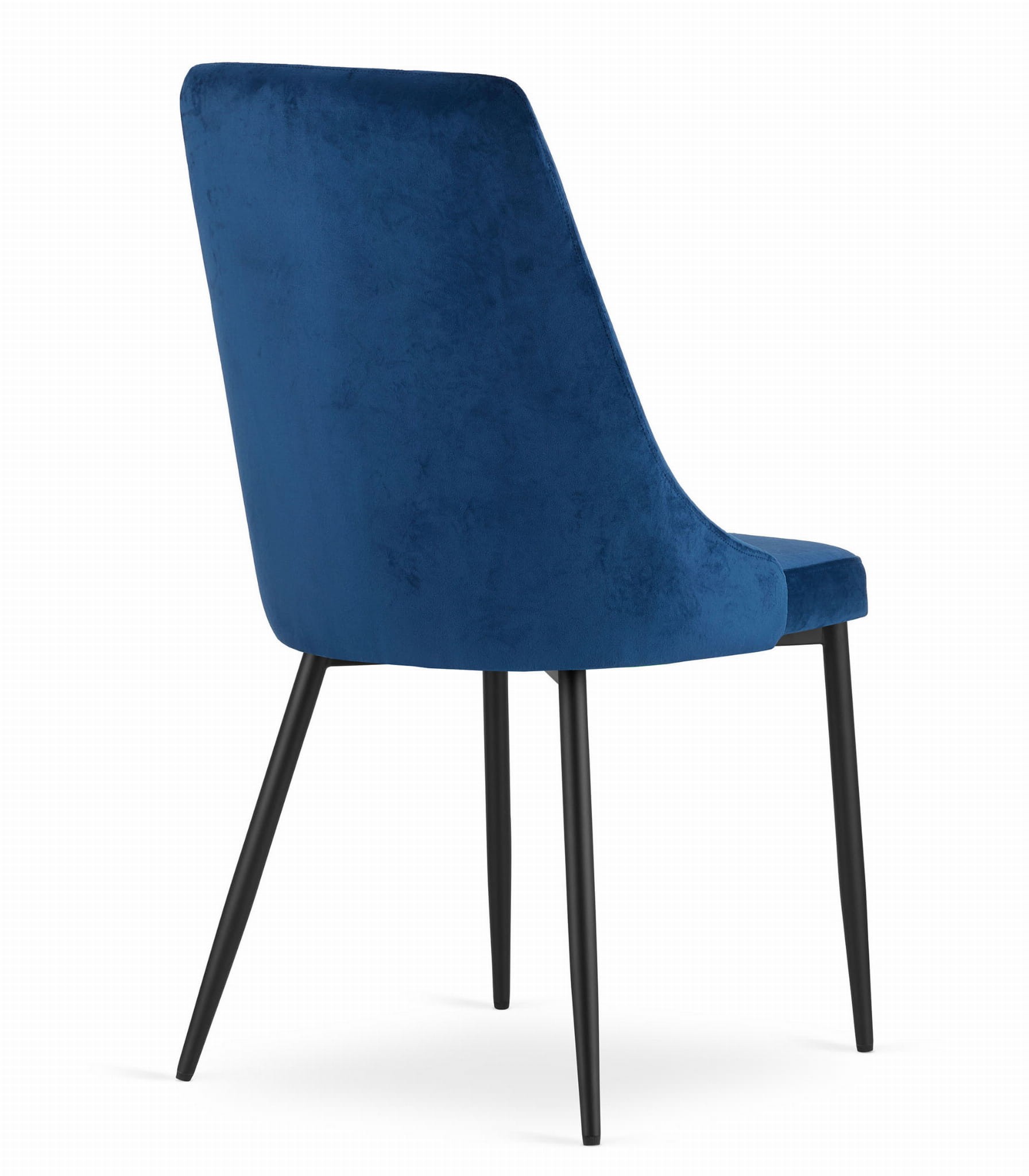 Krzesło MEBLIVA Top Aksamit 48.5 x 61 x 93.5 cm - Szare