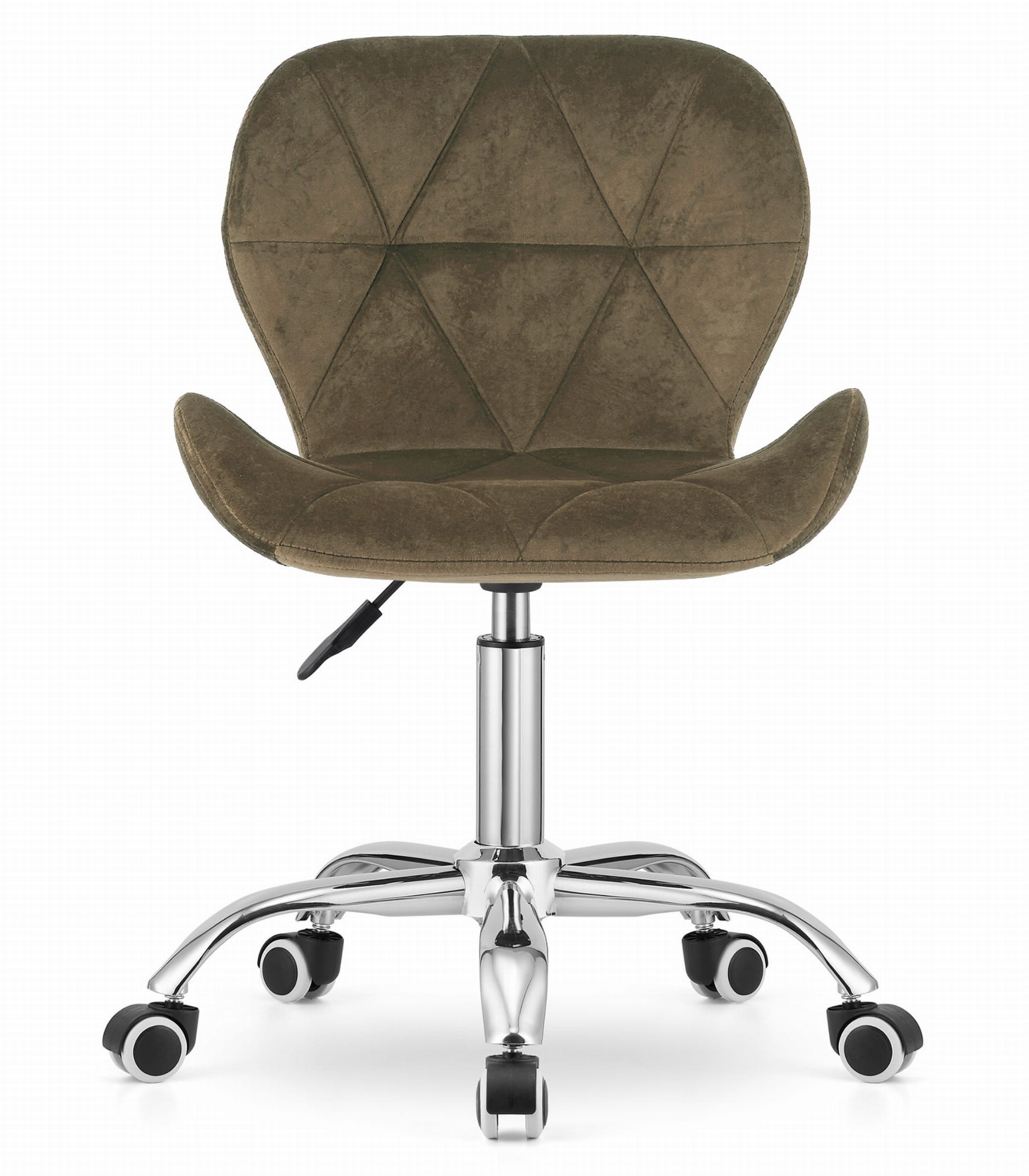 Krzesło Obrotowe MEBLIVA Seal Welurowe 53.5 x 55 x 86.5 cm