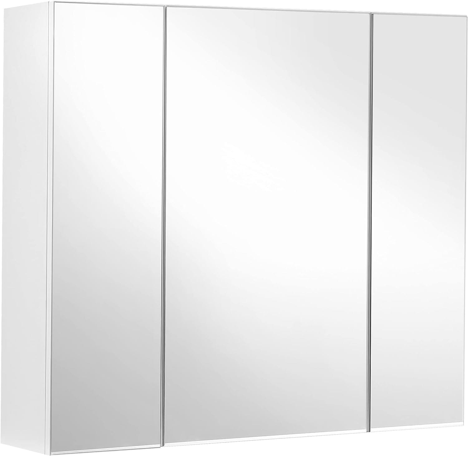 Szafka Łazienkowa MEBLIVA Nelcu MDF 60 x 15 x 55 cm - Biała