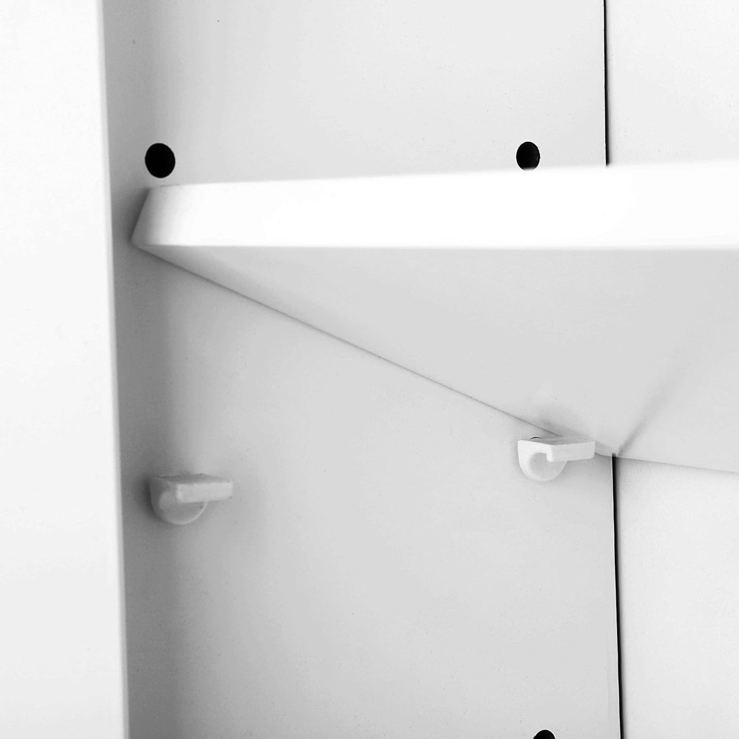 Szafka Łazienkowa MEBLIVA Nelcu MDF 60 x 15 x 55 cm - Biała