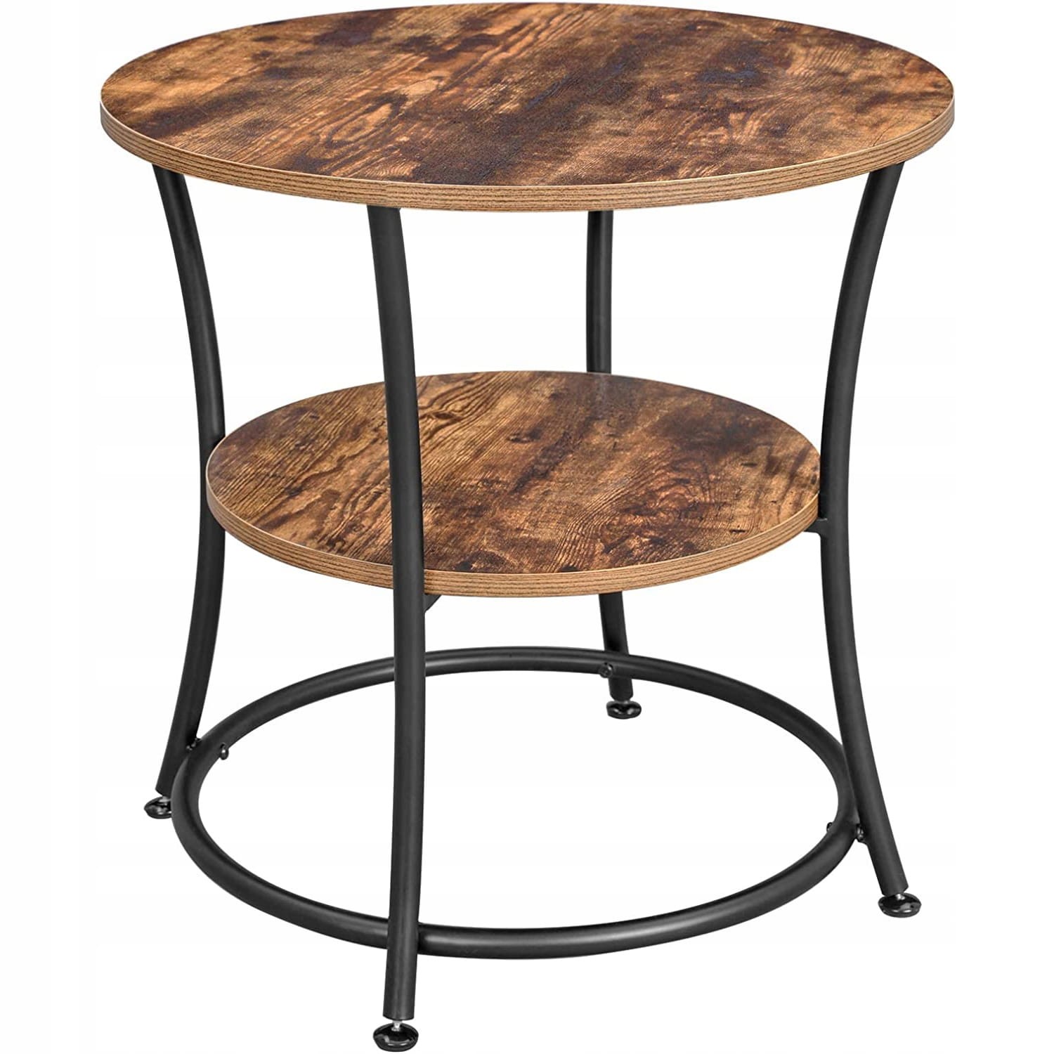 Stolik Rustykalny Brąz MEBLIVA Light 55 x 55 x 55 cm - Kawowy
