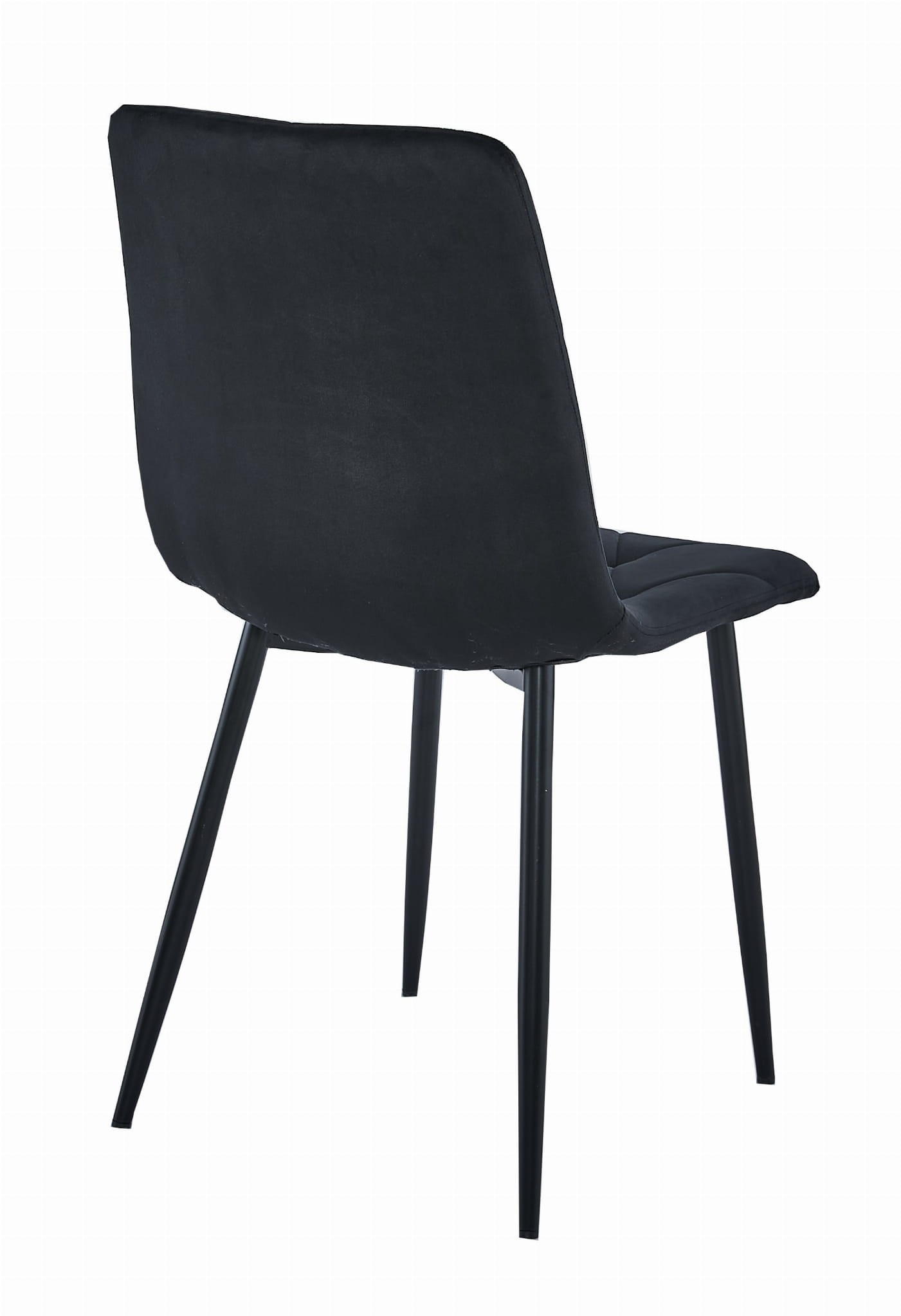 Krzesło Aksaitne MEBLIVA Mantova 44 x 40 x 88.5 cm - Czarne
