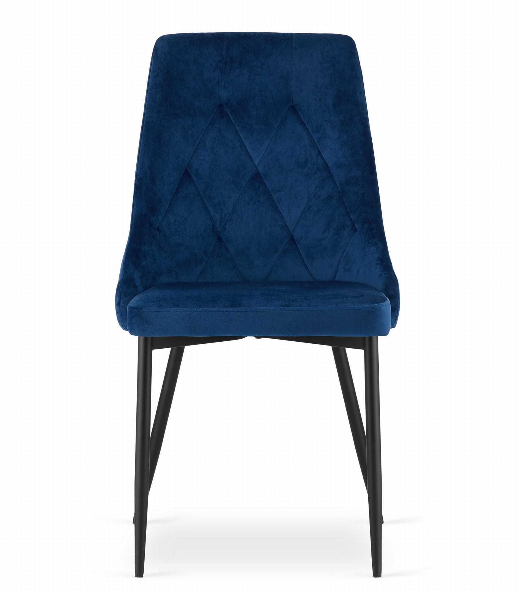 Krzesło MEBLIVA Top Aksamit 48.5 x 61 x 93.5 cm - Szare
