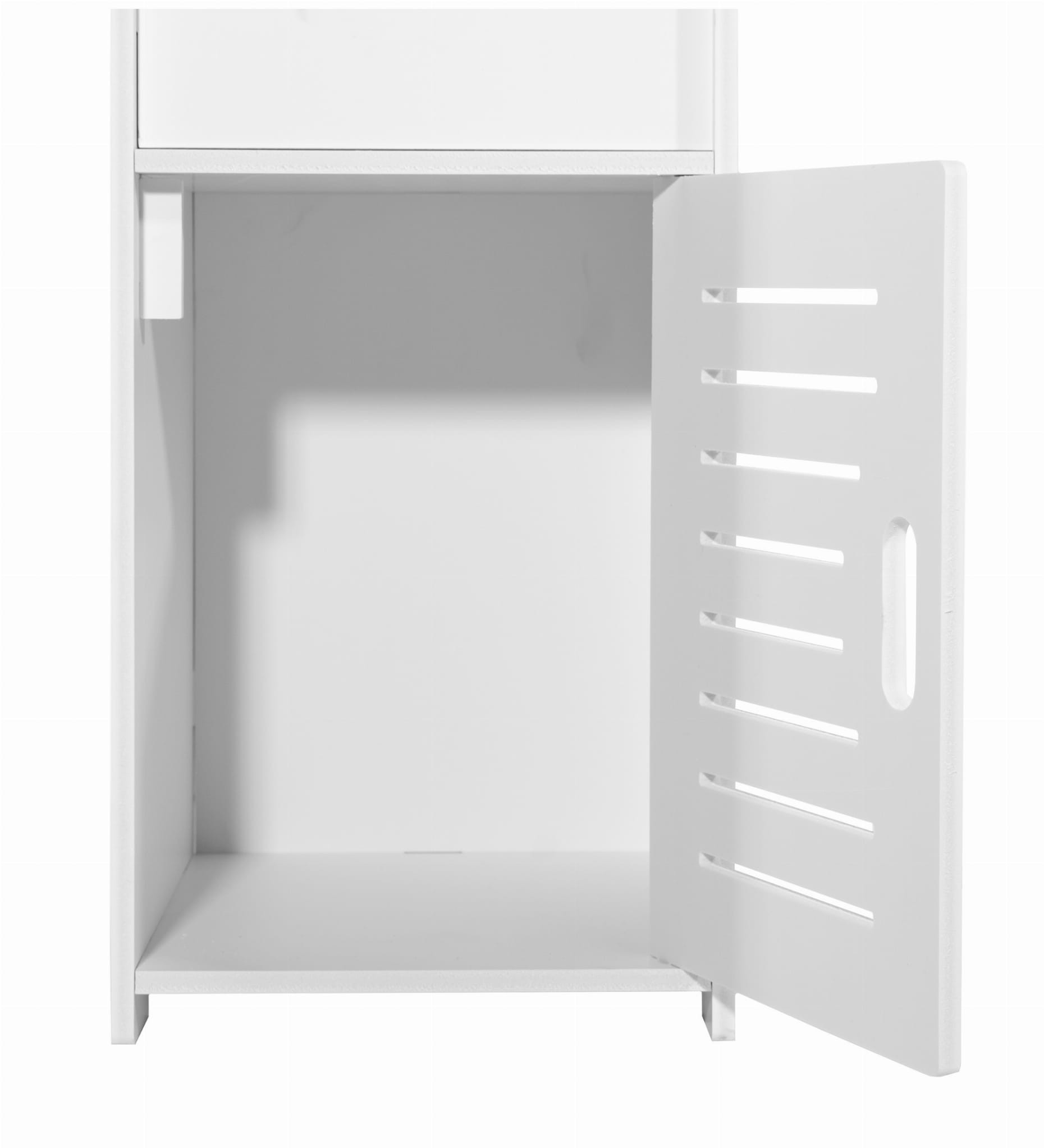Szafka Łazienkowa MEBLIVA Trapani Z PVC 21.5 x 25 x 80 cm - Biała