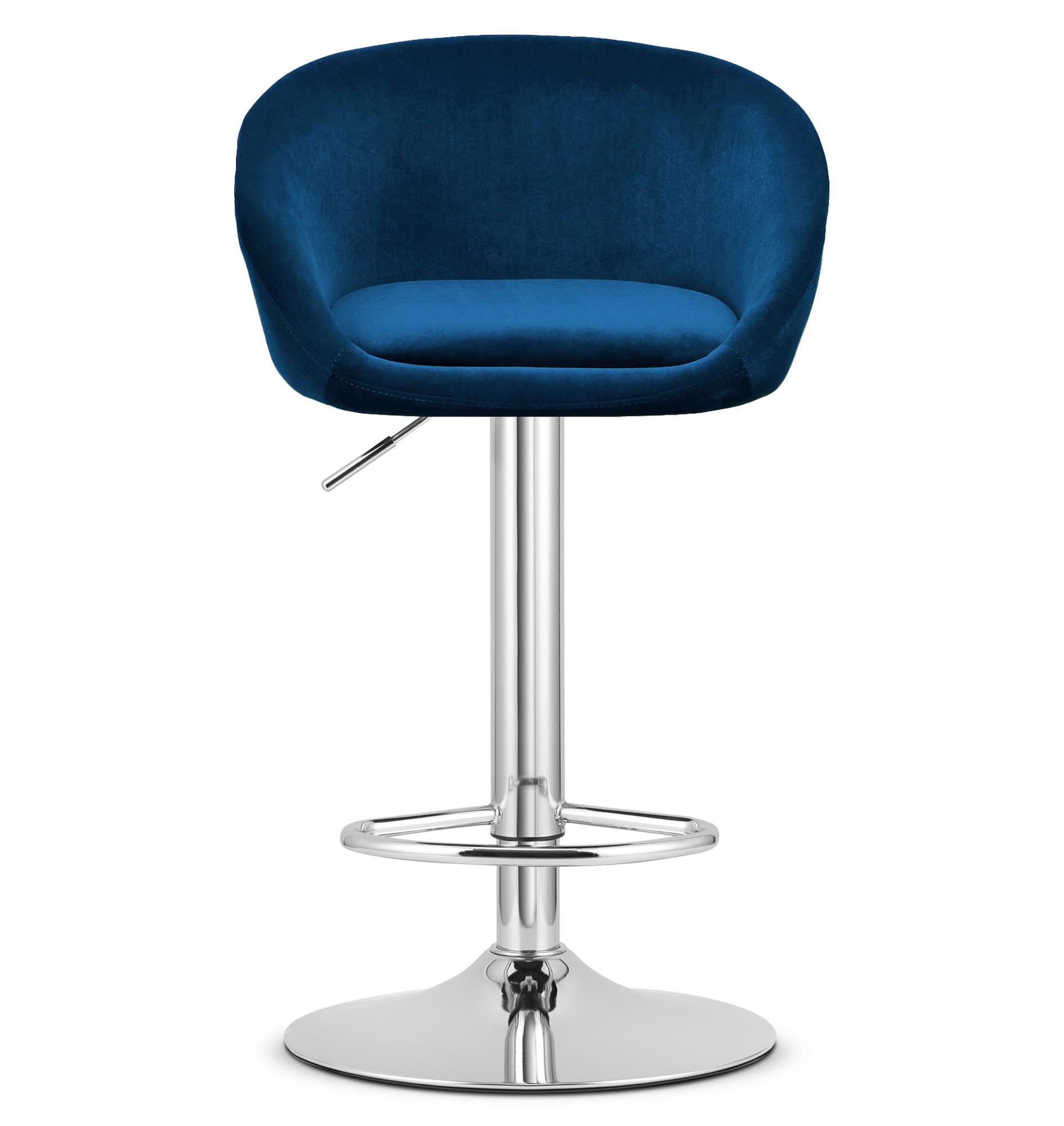 Hoker Kuchenny Welurowy Chrome 53 x 46 x 103 cm Leobert East - Granatowy