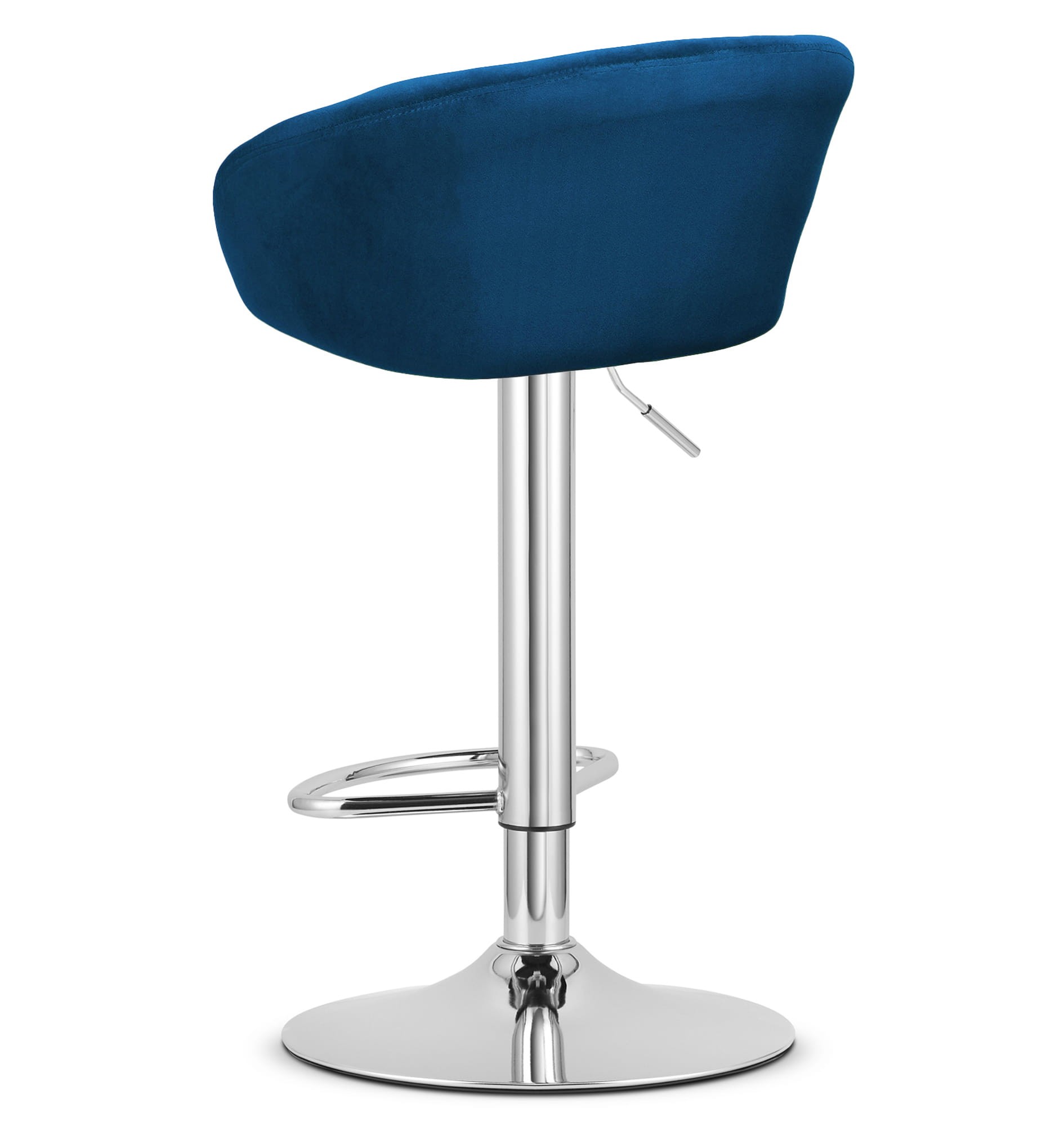 Hoker Kuchenny Welurowy Chrome 53 x 46 x 103 cm Leobert East - Granatowy