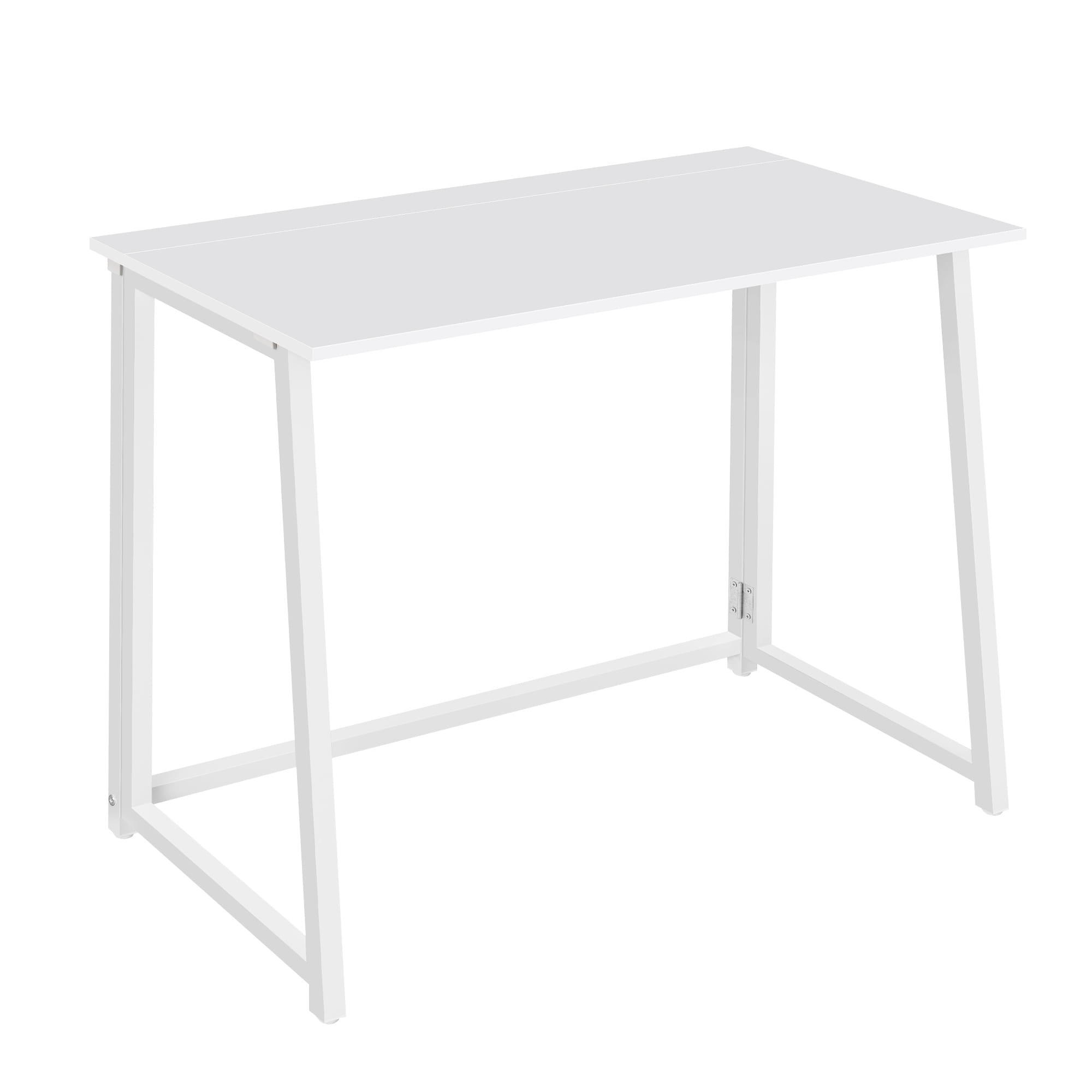Biurko Proste Komputerowe MEBLIVA Net 80 x 40 x 75 cm - Białe