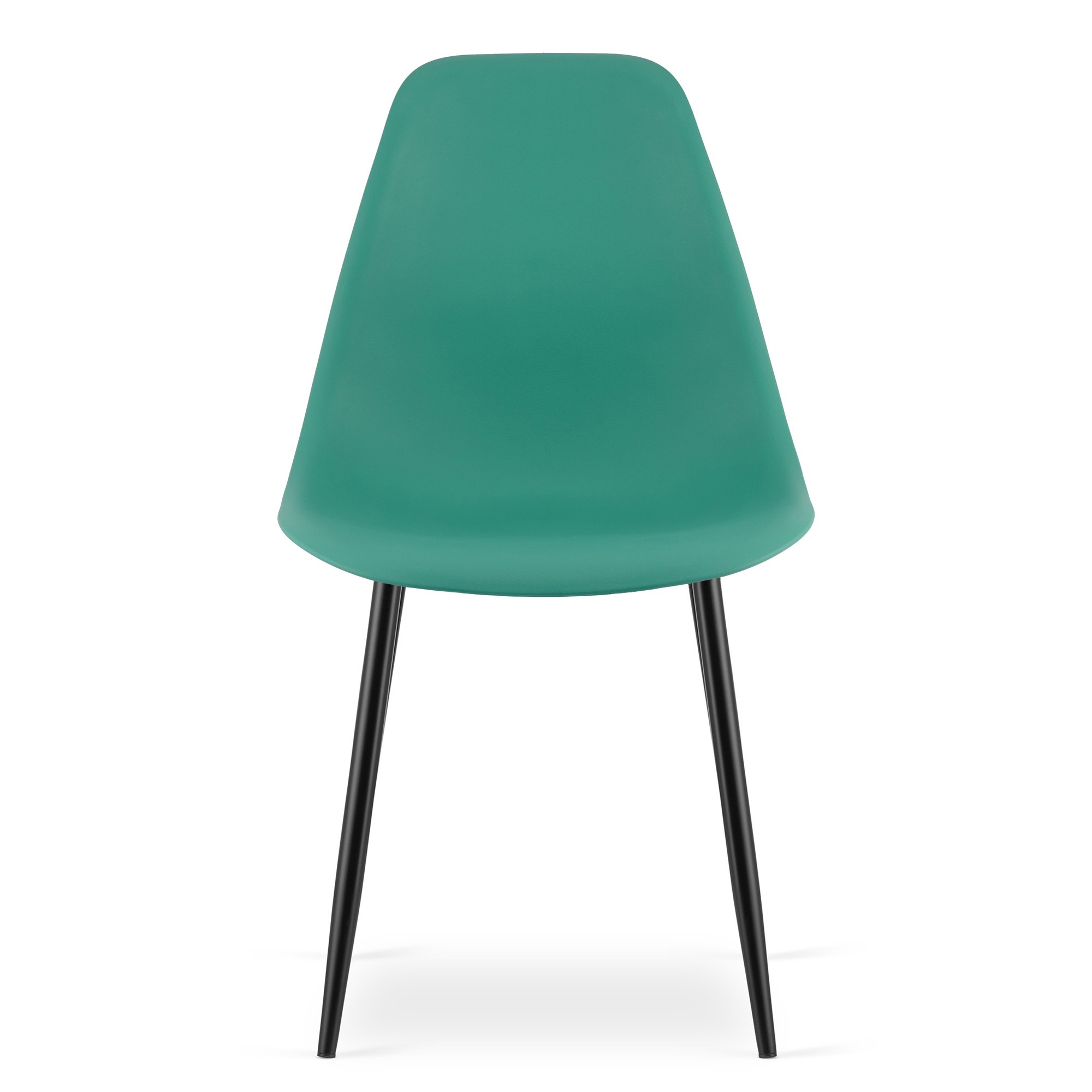 Krzesło Tapicerowane Z Polipropylenu MEBLIVA Kidor 52 x 47 x 46 cm - Zielone
