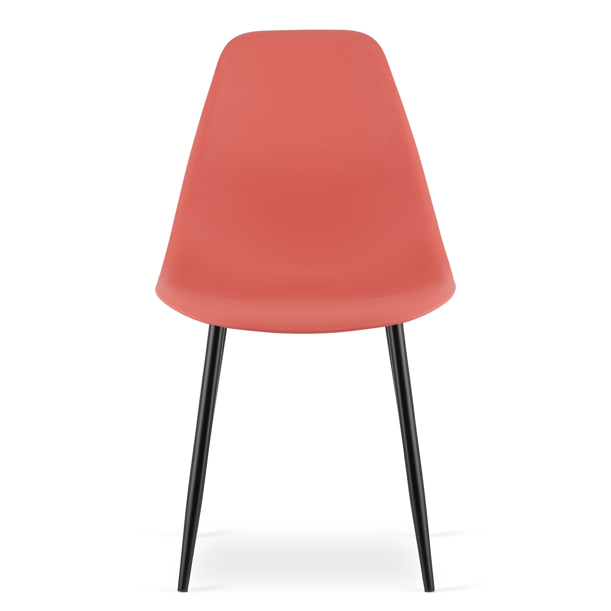 Krzesło Kuchenne Polipropylenowe MEBLIVA Kidor 52 x 47 x 46 cm - Czarne