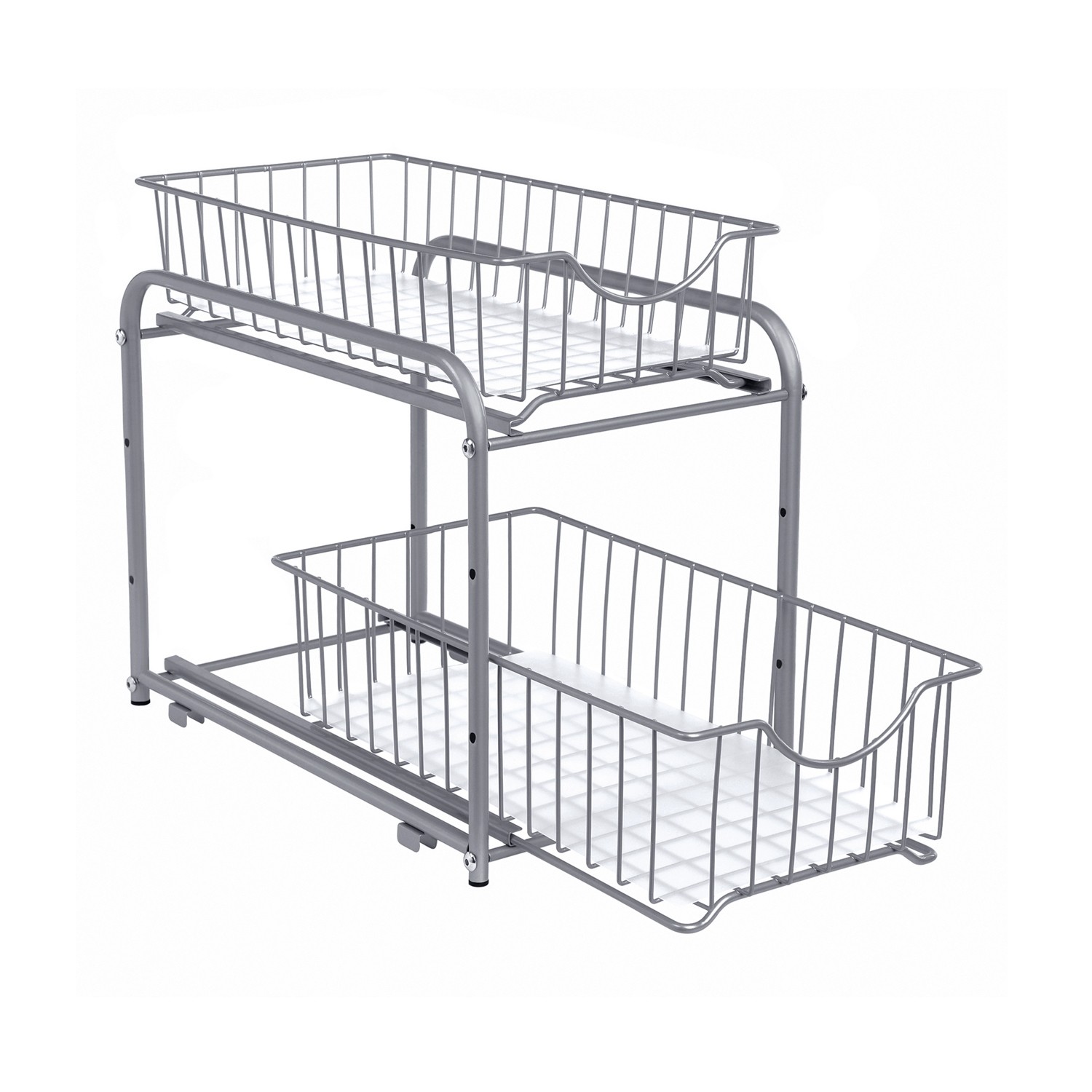 Organizer Kuchenny Metalowy SELLTEO Lisboa 21 x 36.5 x 27.2 cm - Szary