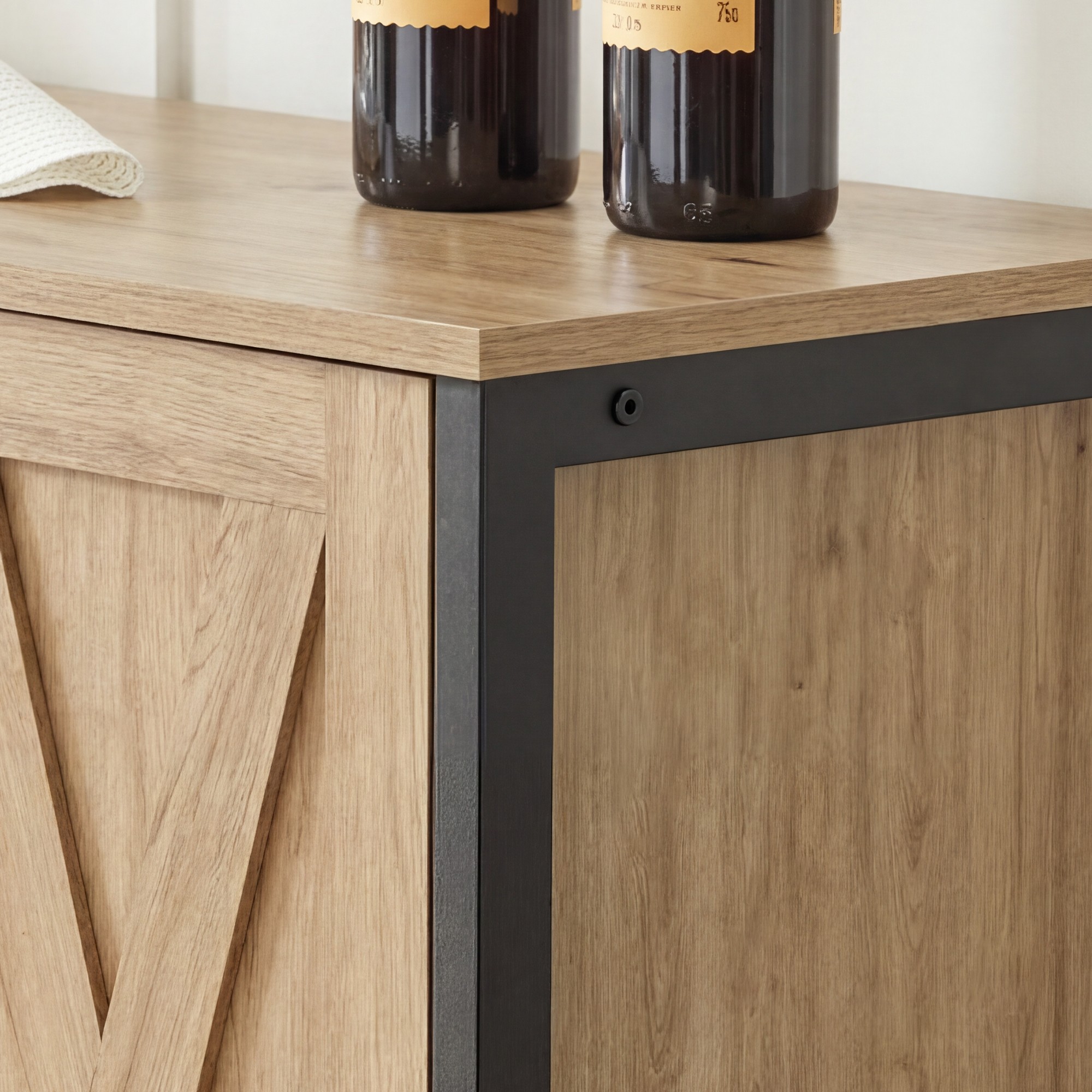 Komoda Z Szufladami MEBLIVA Tipon 100 x 35 x 70 cm - Biała