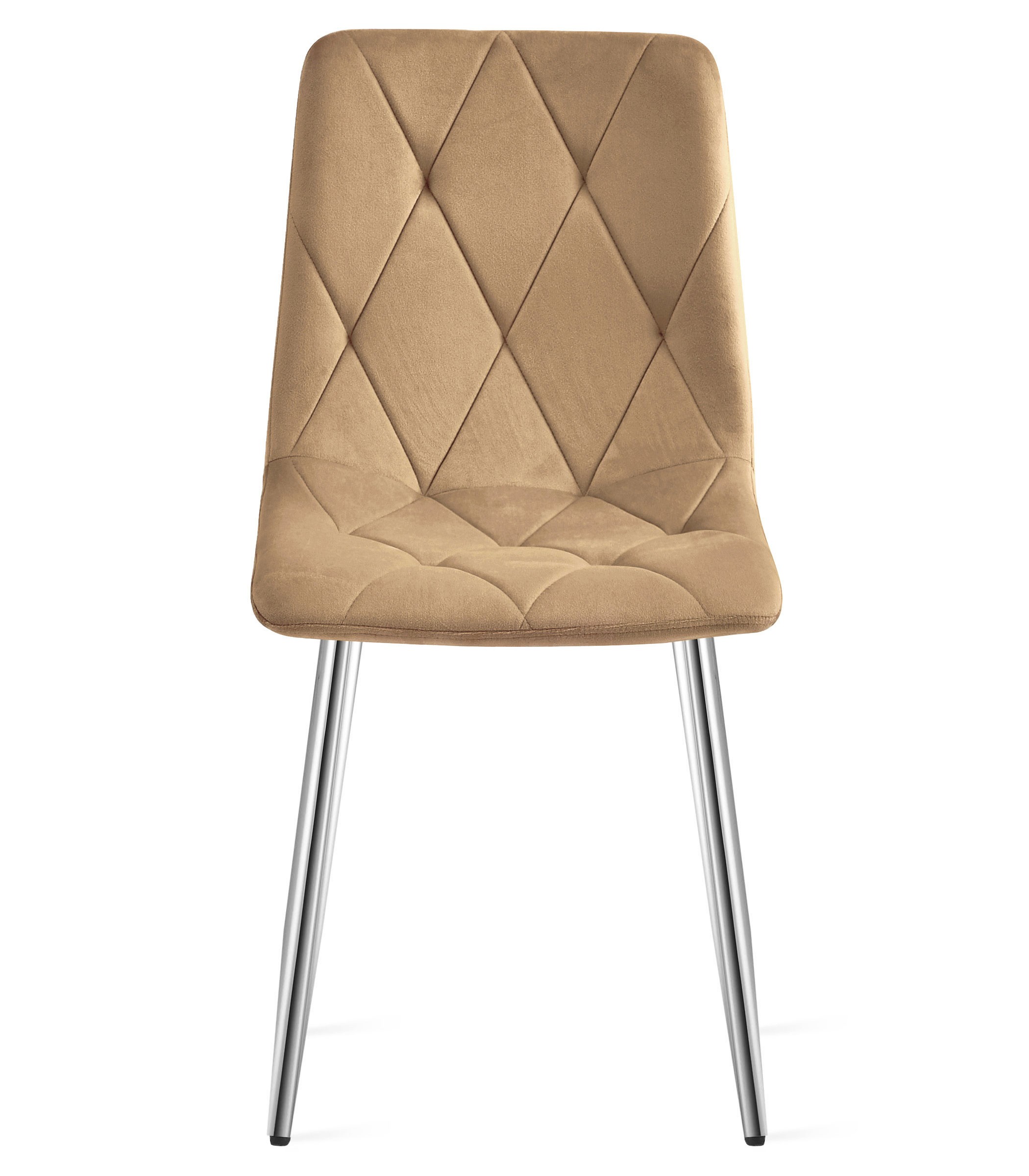 Krzesło Tapicerowane Aksamitne MEBLIVA Telo 61 x 52 x 41 cm - Czarne