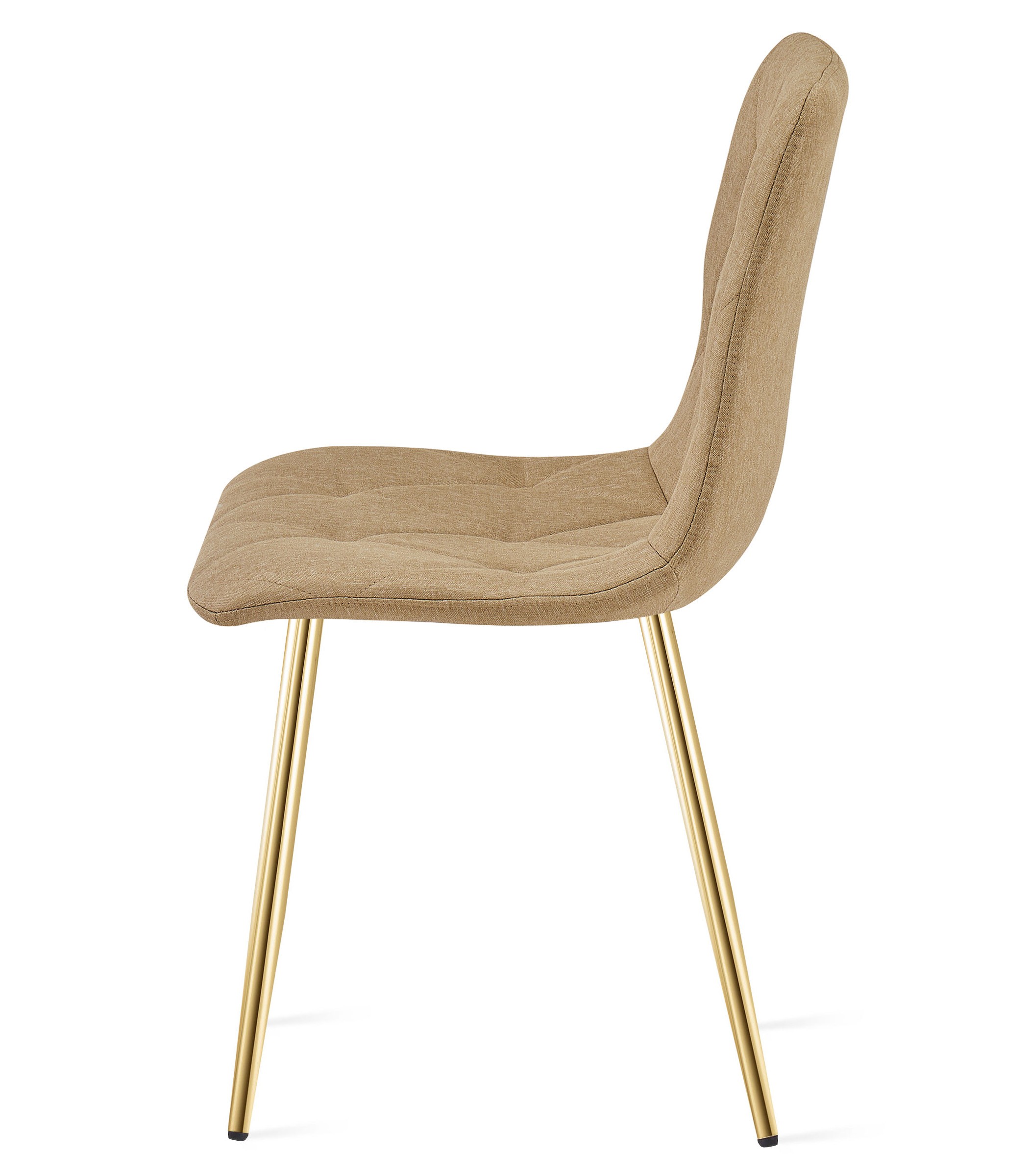 Krzesło MEBLIVA Telo 61x52x41 cm - Złote