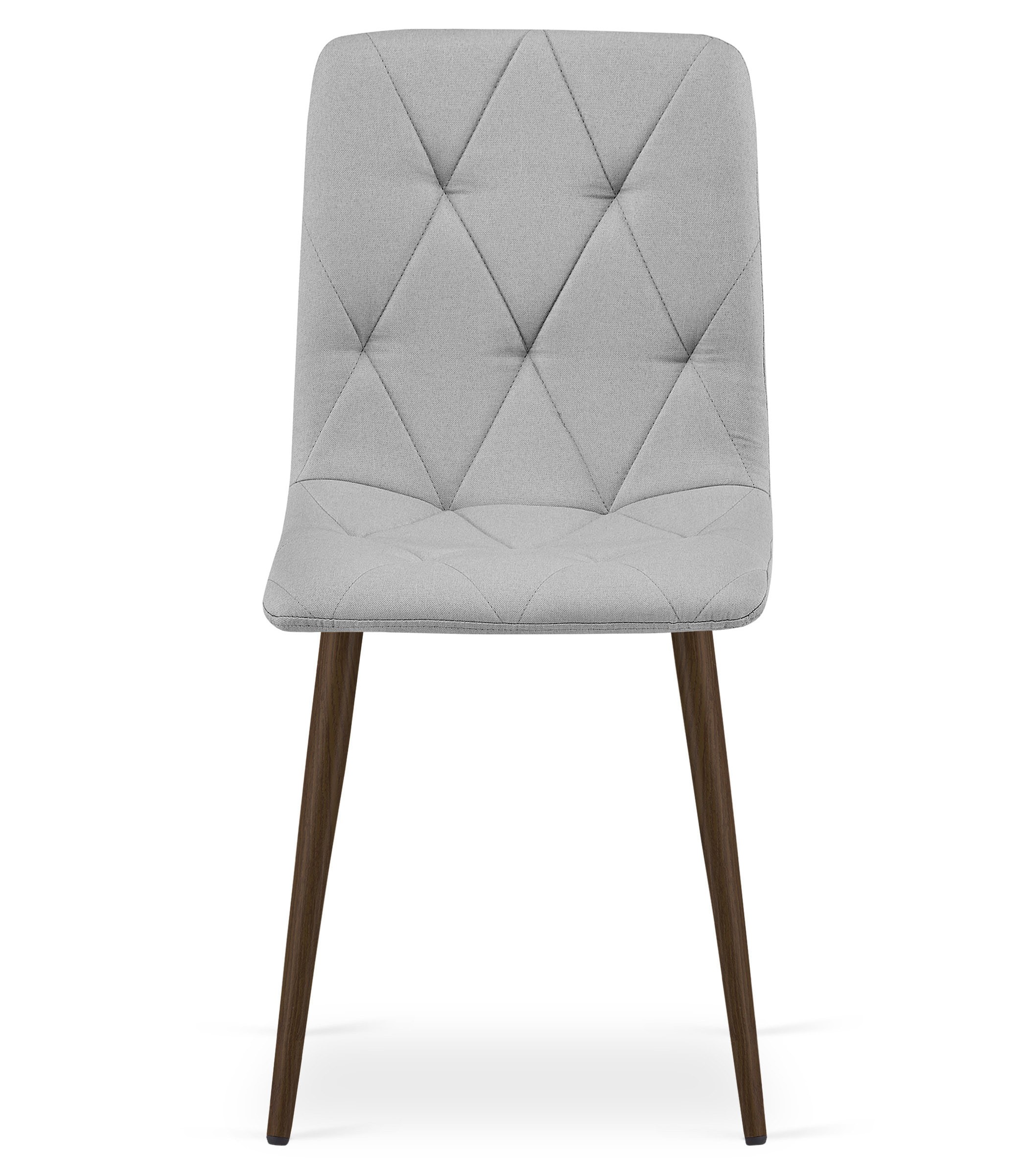 Krzesło Jasny Orzech MEBLIVA Telo 61x52x41 cm - Szary