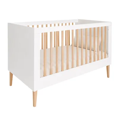 Łóżeczko ILA 140×70 2w1 - Biały