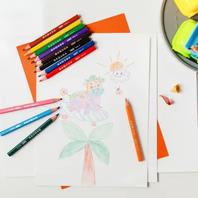 BIC Kids Evolution Triangle ECOlutions Kredki Ołówkowe Pudełko 10+2 Sztuk
