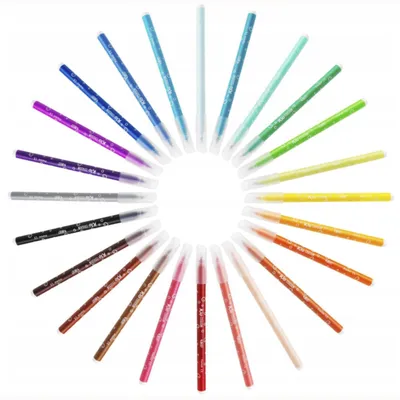 BIC Kids Kid Couleur Flamastry Mazaki Pisaki Zmywalne Wodne 24 Kolory