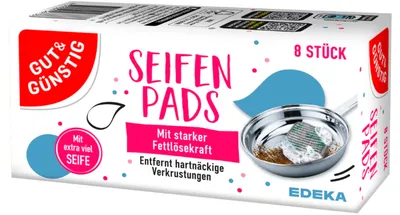 G&G Gąbki Zmywaki Nasączone 8 szt