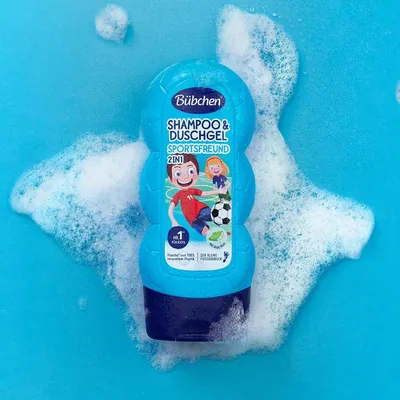 Bübchen Kids 2 w 1 Sportsfreund Szampon I Żel Pod Prysznic 230 ml