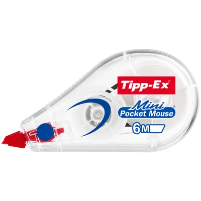 TIPP-EX Mini Pocket Mouse Korektor 6 Metrów 1 Sztuka