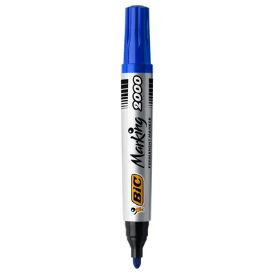BIC Marking 2000 ECOlutions Marker Z Okrągłą Końcówką 1 Sztuka - Niebieski