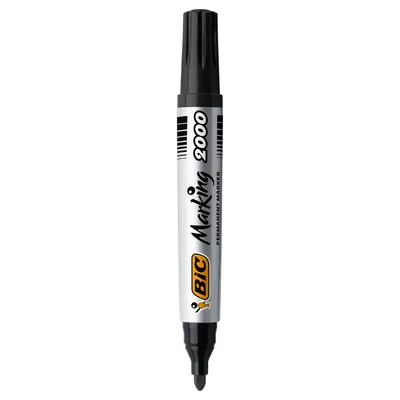 BIC Marking 2000 ECOlutions Marker Z Okrągłą Końcówką 1 Sztuka - Czarny
