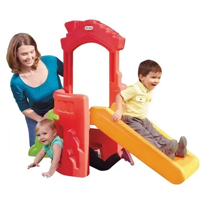 Plac Zabaw Dla Dzieci Little Tikes Climb N Slide Playhouse Tęczowy 50 kg