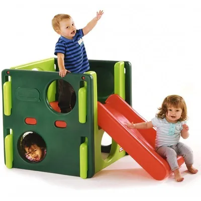 Plac Zabaw Little Tikes Hide Slide Climber Drewniany 180 x 95 x 120 cm