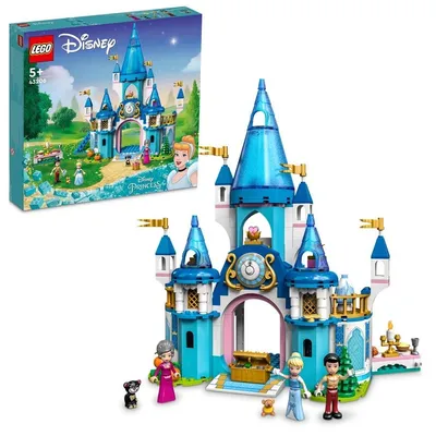 LEGO DISNEY Zamek Kopciuszka Księcia Klocki 43206
