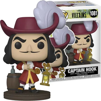 Funko Pop Villains Kapitan Hak 1081 Figurka Kolekcjonerska 10 cm