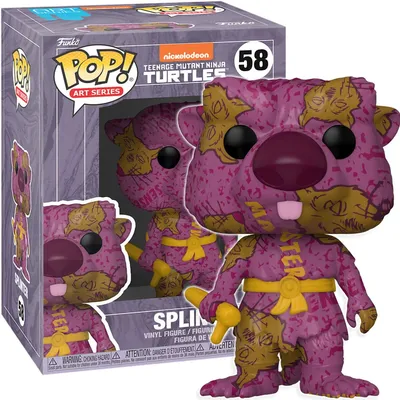 Funko Pop Art Żółwie Ninja Splinter Edycja Specjalna 58