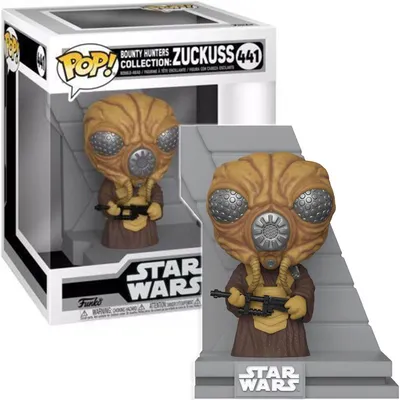 Funko Pop Star Wars Bounty Hunters Zuckuss Deluxe 441 Figurka