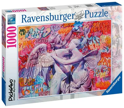 Puzzle 2D 1000 Elementów Amor I Psyche RAVENSBURGER 16970